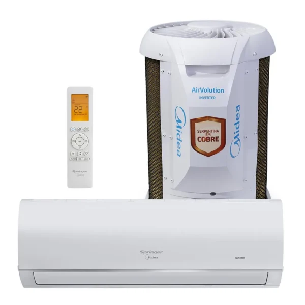 Ar Condicionado Inverter Springer Midea AirVolution Connect 22.000 BTU/h R-32 Frio 220V